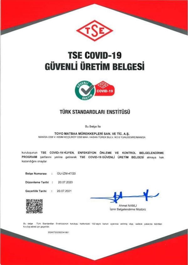 TOYO MATBAA MÜREKKEPLERİ’NDEN BİR İLK DAHA